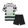 Billiga Fotbollströjor Sporting Clube de Portugal 2001-2003 Retro Barn Hemma tröja Kortärmad